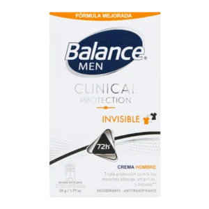 desodorante balance crema clini.invisib 50 gr h