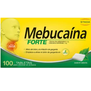 mebucaina forte 100 tabletas