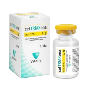 ceftriaxona 1 gr ampolla vt