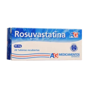 rosuvastatina 40 mg 28 tabletas ag