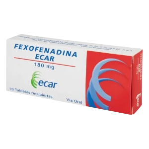fexofenadina 180 mg 10 tabletas ec