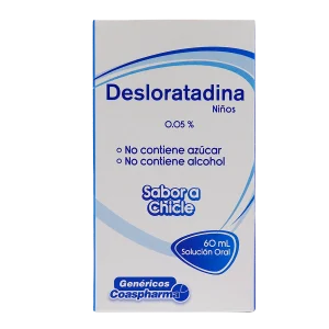 desloratadina 0 05% jbe 60 ml coa
