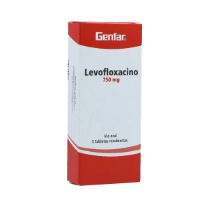 levofloxacino 750 mg 5 tabletas gf