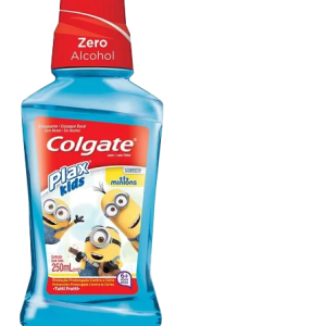 enjuaguecolgate plax kids minions 250 ml