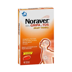 noraver gripa fast total 6 caps