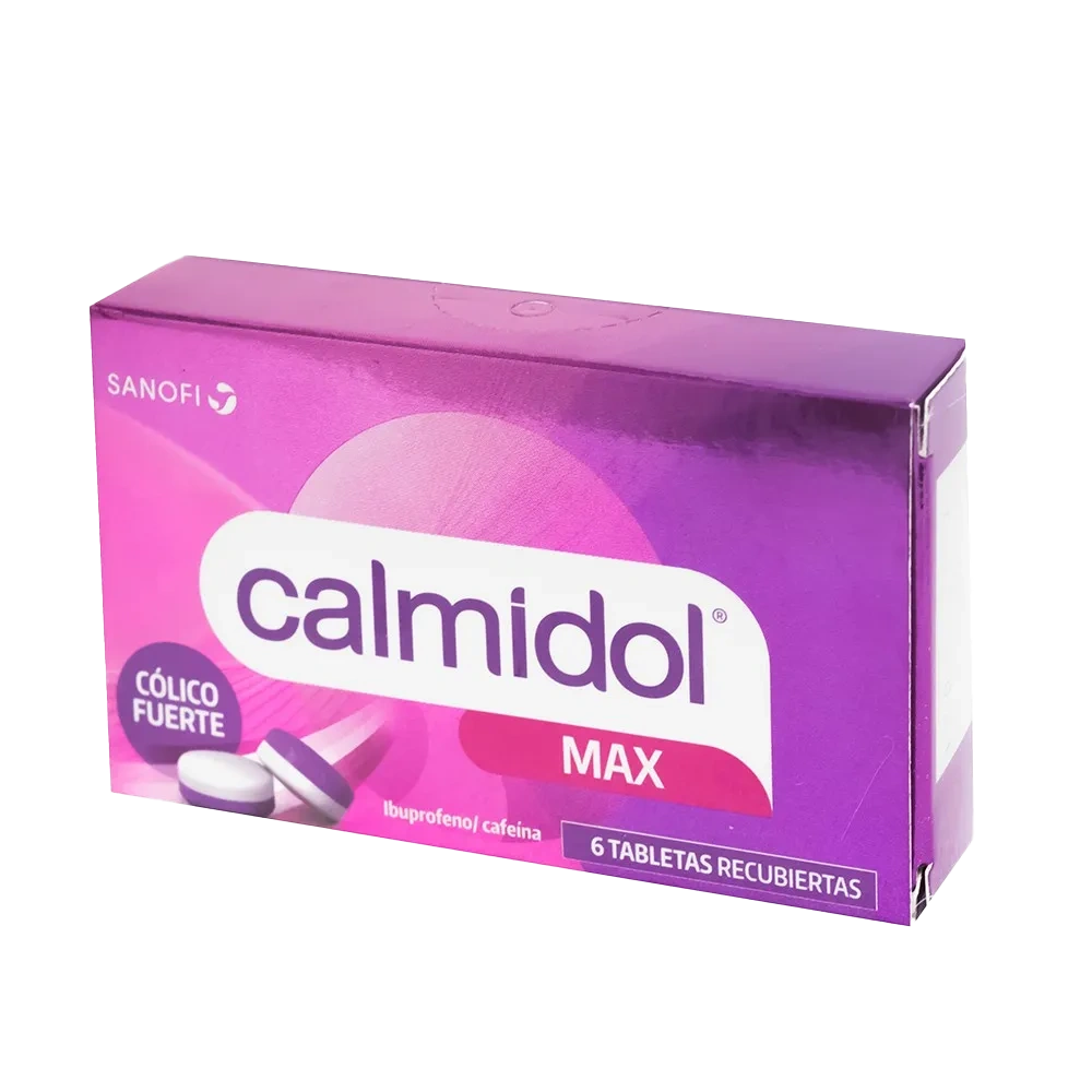 calmidol max 6 tabletas