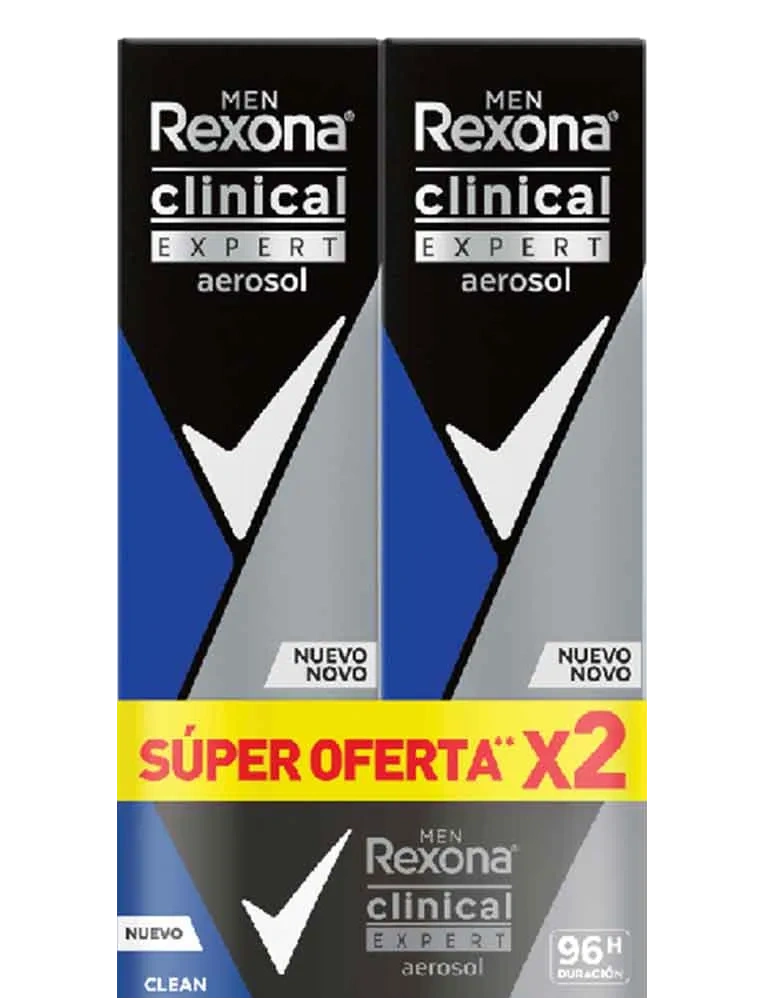 desodorante rexona aer cli/exp 91gr 2 und