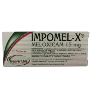 impomel 15 mg 10 tabletas