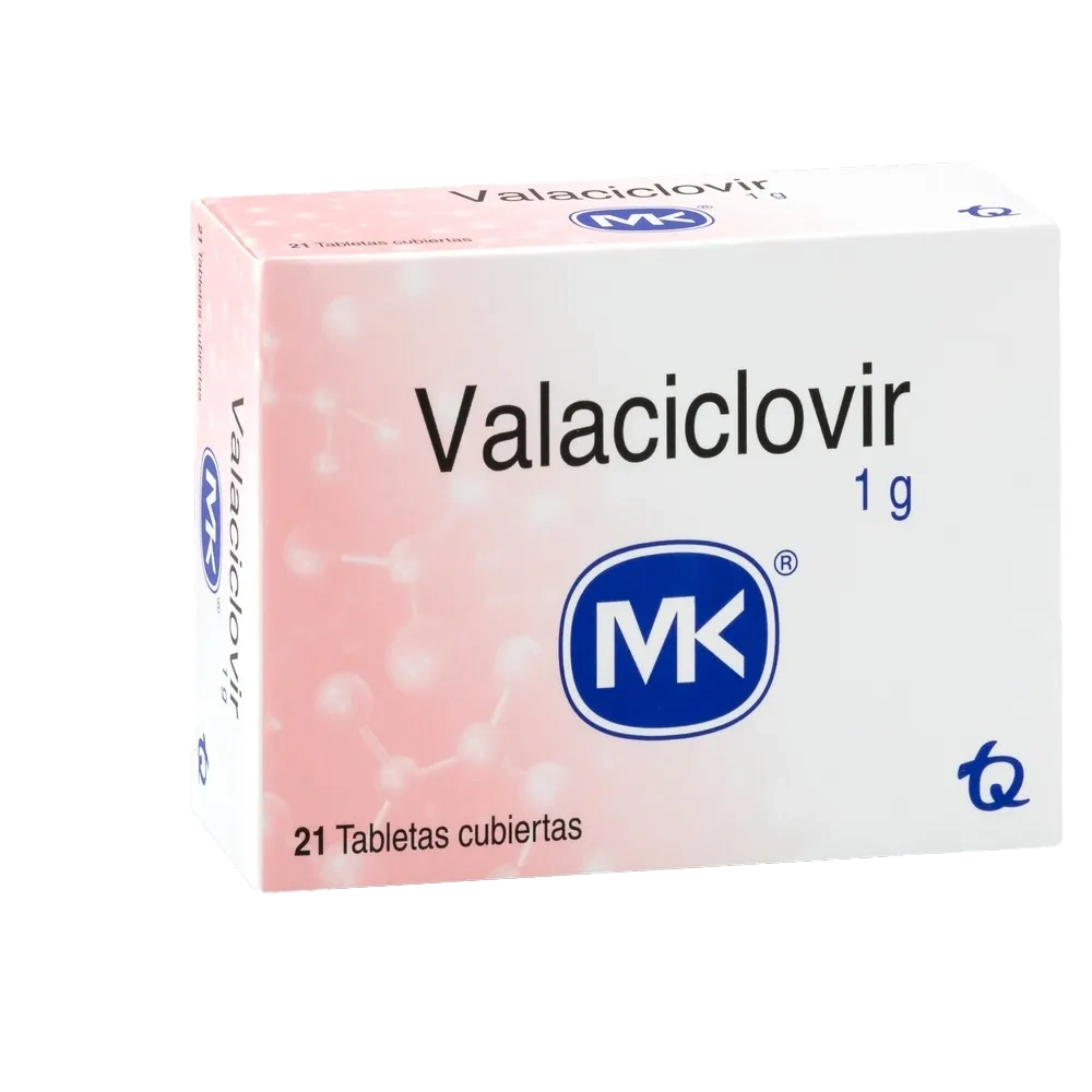 valaciclovir 1 gr 21 tabletas mk