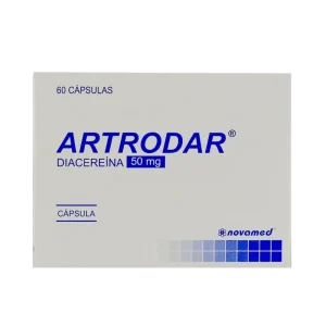 artrodar 50mg 60 capsulas