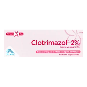 clotrimazol 2% crema vag 20 gr pc