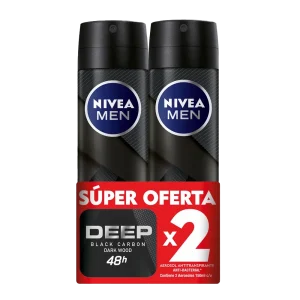desodorante nivea men deep spr 150ml 2 und s.d