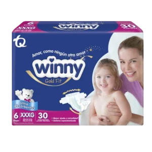 pañal winny ult gold et.6 30 und