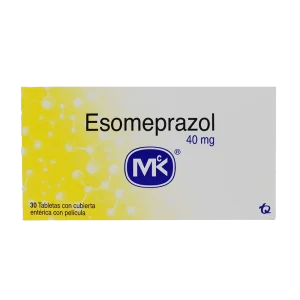 esomeprazol 40 mg 30 tabletas mk