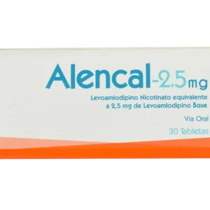 alencal 2.5 mg 30 tabletas