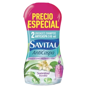 champu savital anticaspa te/seda 510 ml 2 und