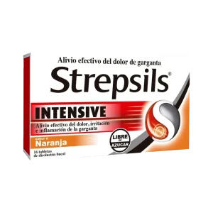 strepsils intens.naranja sin azuc.16 tab