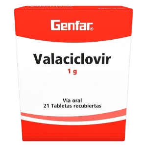 valaciclovir gf 1 gr 21 tabletas gf
