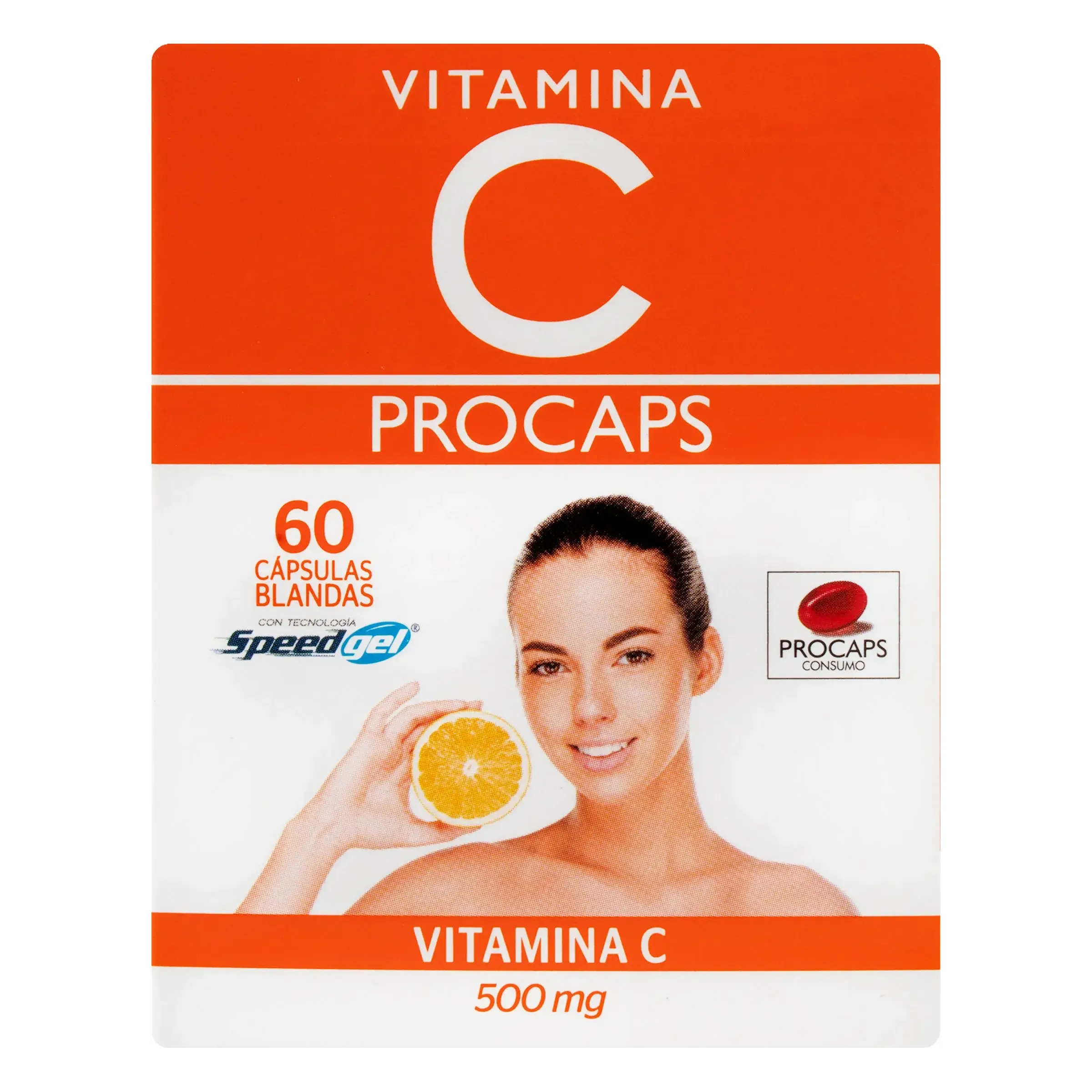 vitamina c 500 mg 60 capsulas pc