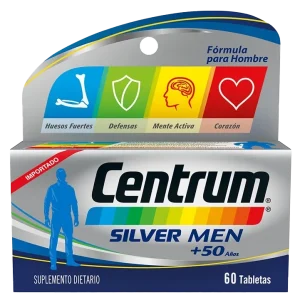 centrum silver men 50 60 tabletas