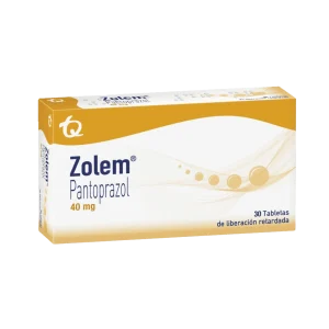 zolem 40 mg ret 30 tabletas