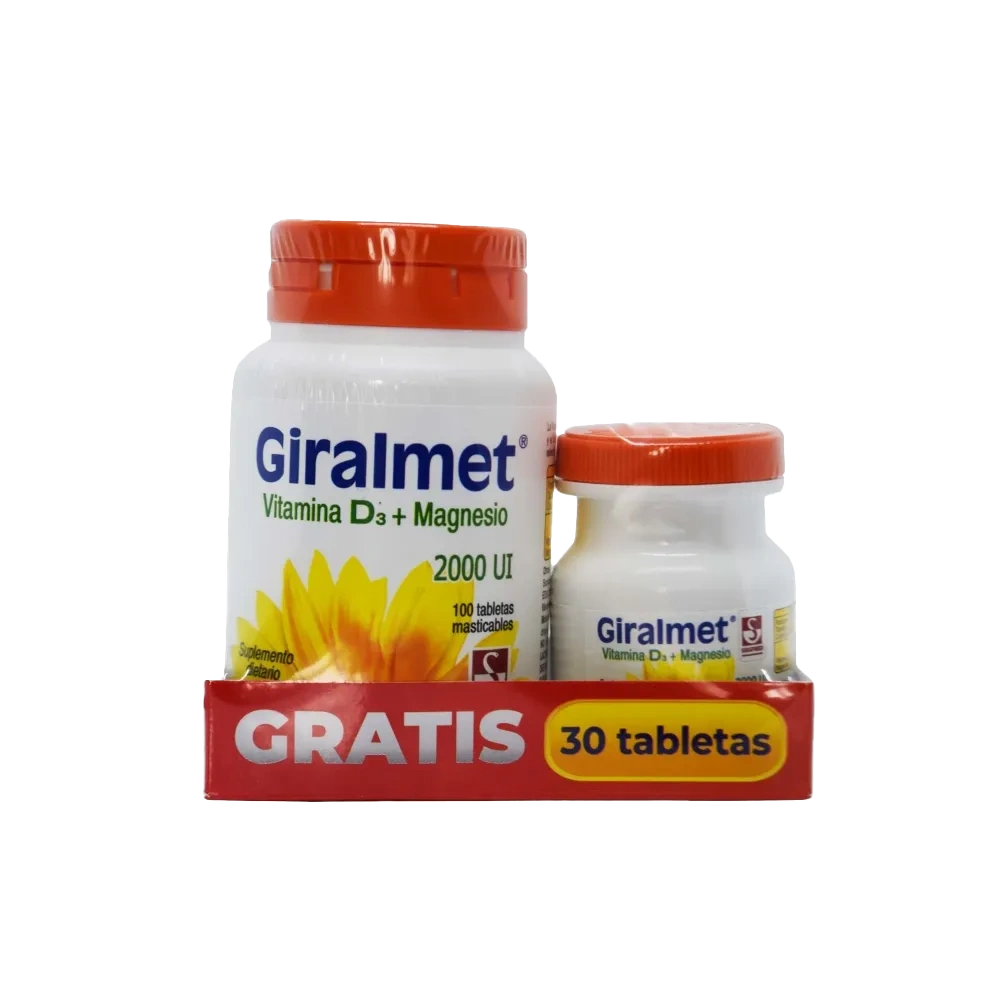 giralmet 2.000 ui 100 tabletas gts 30 tab