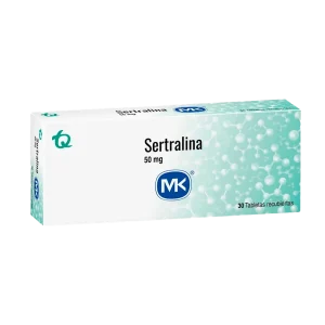 sertralina 50 mg 30 tabletas mk