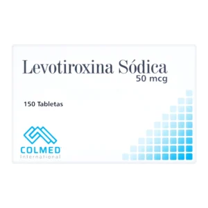 levotiroxina 50 mcg 150 tabletas pc