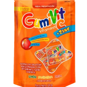 gumivit vit.c+zinc 12 sobres mnipack