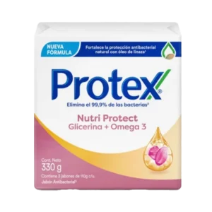 jabon protex antibac.omega 110 gr 3 und