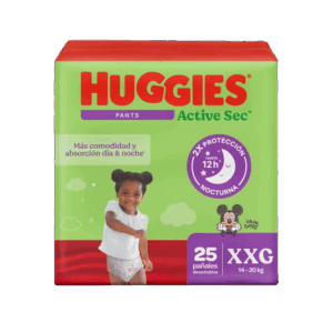 pañal huggies pants active sec et.5 xxg 25 und