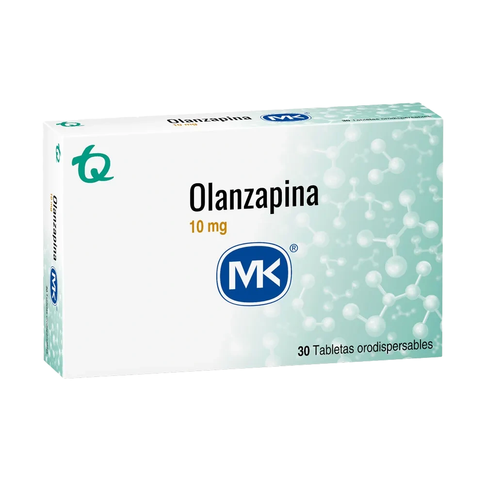 olanzapina 10 mg 30 capsulas mk