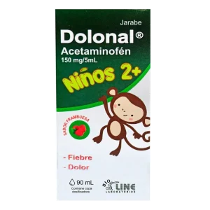 dolonal 2+ jarabe niños 90 ml