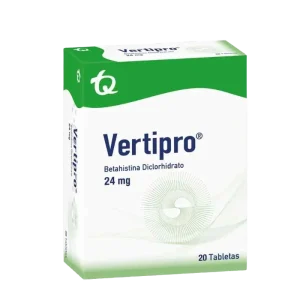 vertipro 24 mg 20 tabletas mk