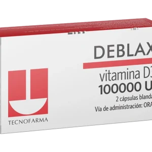 deblax vit.d3 100000 ui 2 capsulas