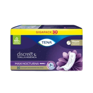 toallas tena discreet maxi night 30 und
