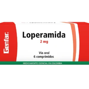 loperamida 2 mg 6 tabletas gf