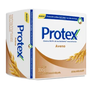 jabon protex antibac.avena 110 gr 3 und