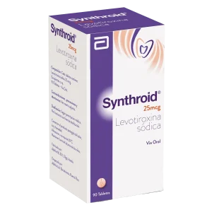 synthroid 25 mcg 90 tabletas
