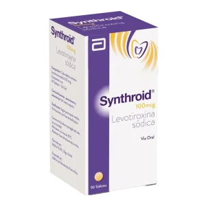 synthroid 100 mcg 90 tabletas