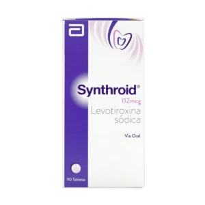 synthroid 112 mcg 90 tabletas