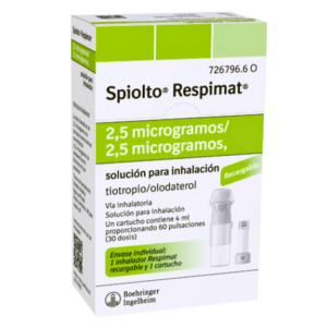 spiolto respimat 30 dosis aer 4 ml (p)