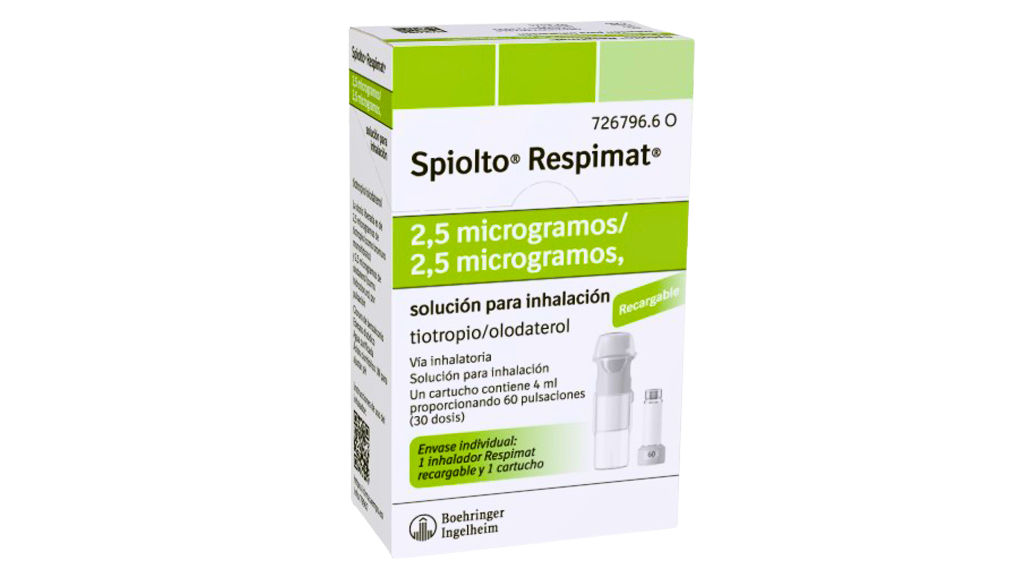 spiolto respimat 30 dosis aer 4 ml (p)