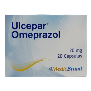 ulcepar 20 mg 20 capsulas