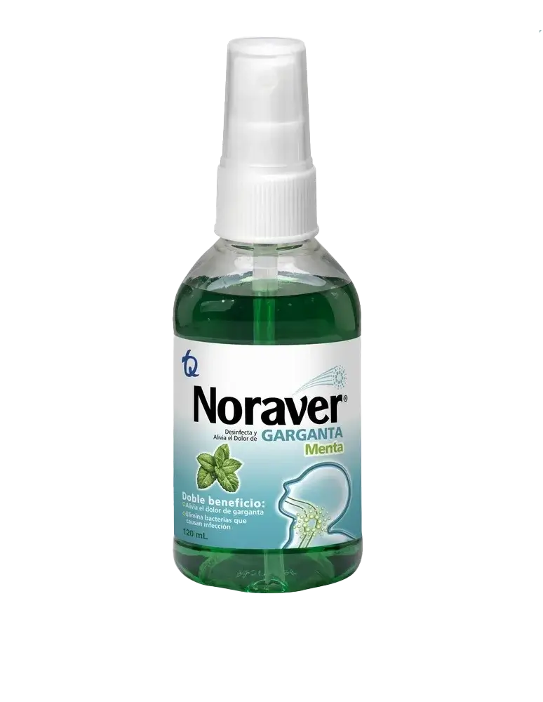 noraver spr menta 120 ml