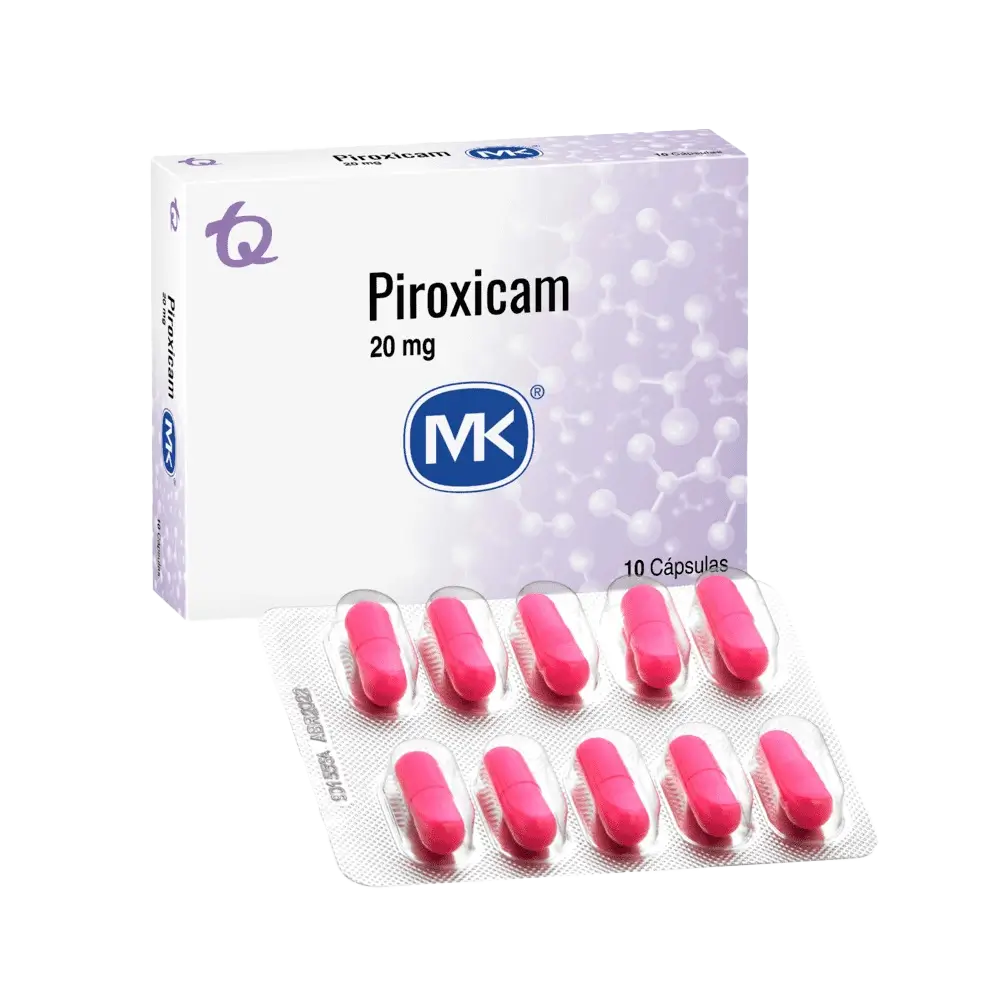 piroxicam 20 mg 10 capsulas mk