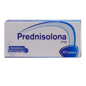 prednisolona 5 mg 30 tabletas coa