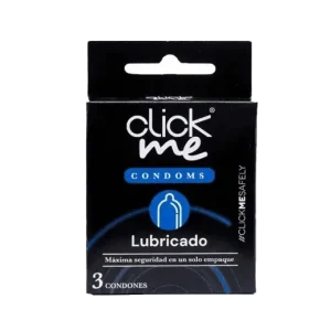 condon clickme lubricado 3 unid