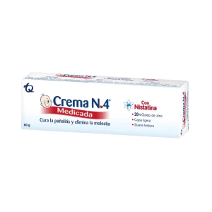 crema no.4 medicada 60 gr