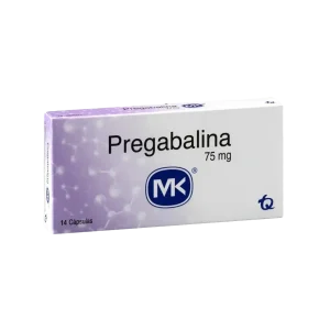 pregabalina 75 mg 14 capsulas mk